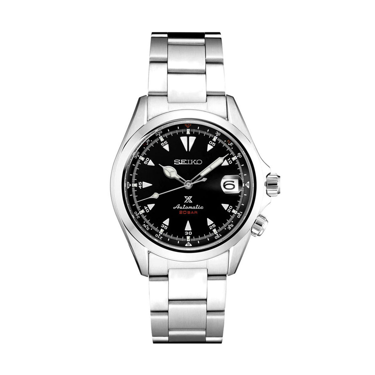 Seiko Prospex 39.5mm Watch, Black Dial