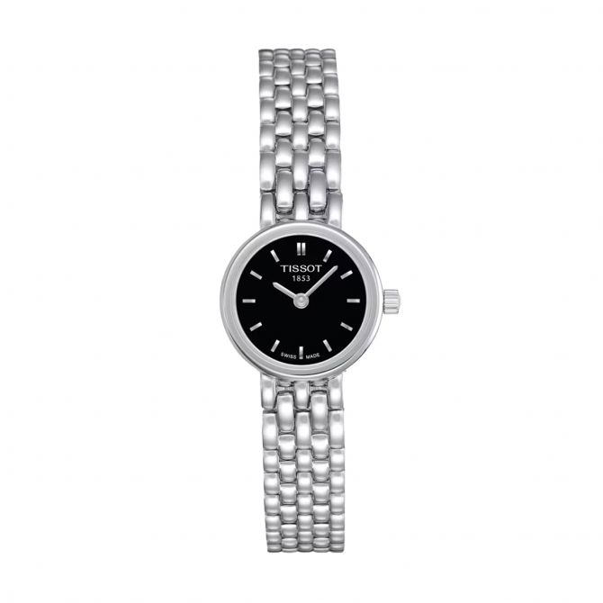 Tissot Lovely Black 19.5mm Watch, Black Dial
