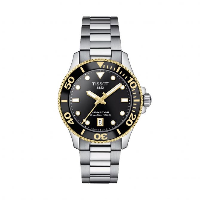 Tissot Seastar 1000 36mm Men s Watch Black Dial