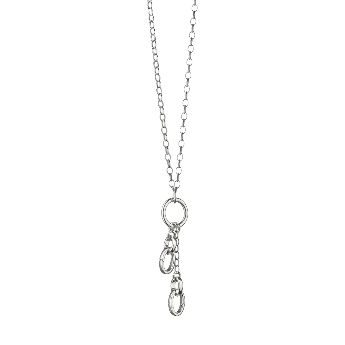 Monica Rich Kosann Sterling Silver Design Your Own Charm Station Necklace, 22