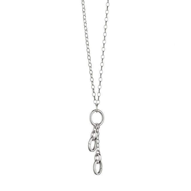 Monica Rich Kosann Sterling Silver Design Your Own Charm Station Necklace, 22"