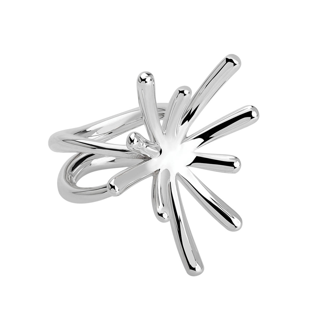 TANE Mexico 1942 Brillo Sterling Silver Sculptural Ring