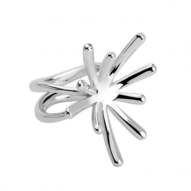 TANE Mexico 1942 Brillo Sterling Silver Sculptural Ring