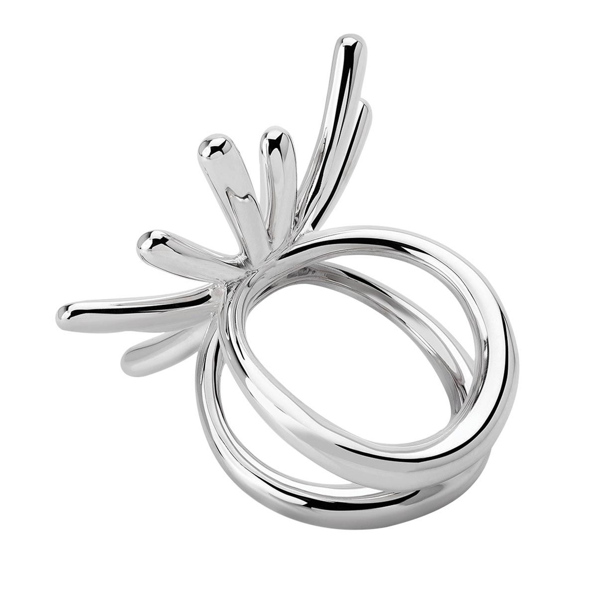 TANE Mexico 1942 Brillo Sterling Silver Sculptural Ring