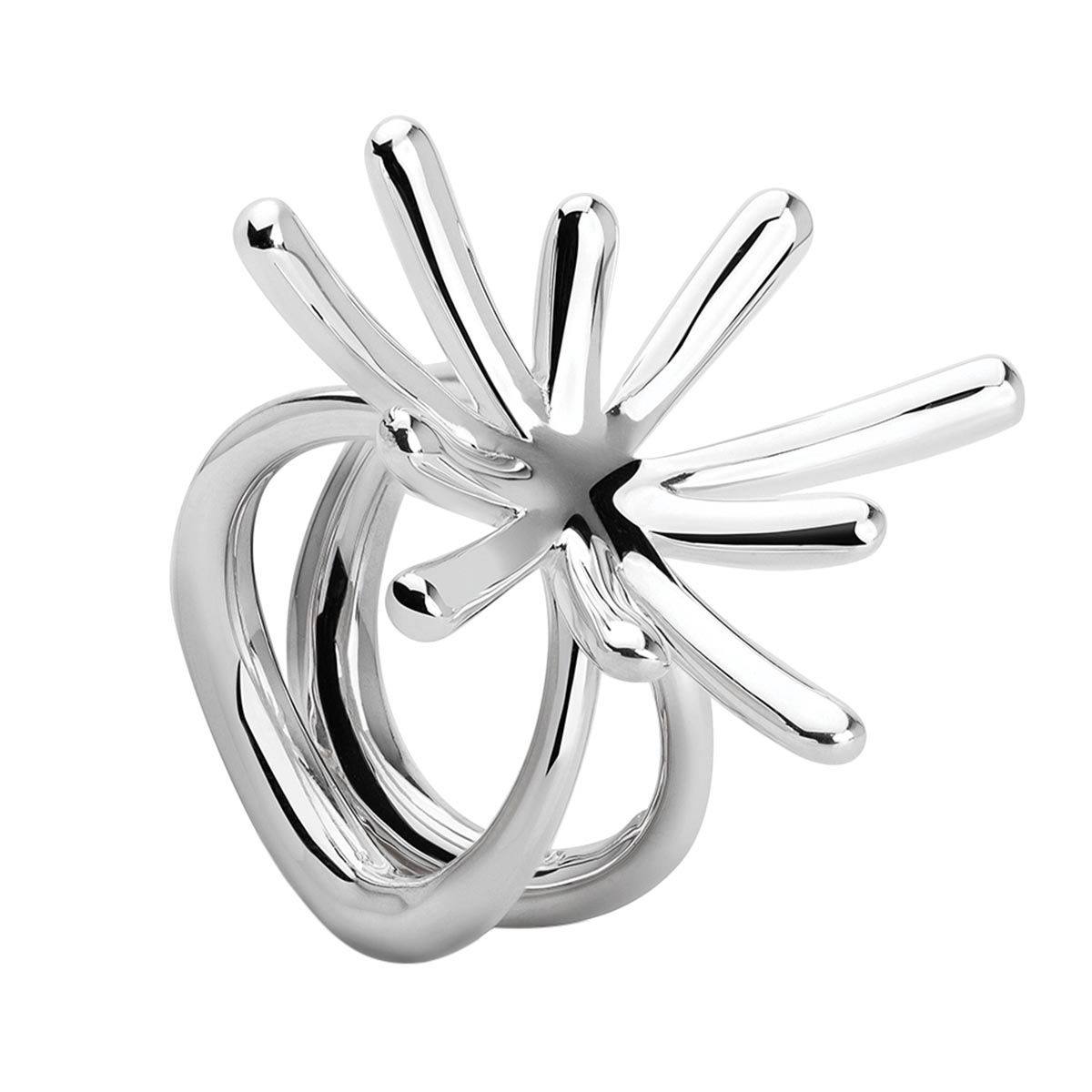 TANE Mexico 1942 Brillo Sterling Silver Sculptural Ring