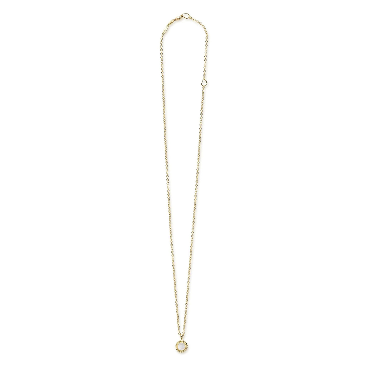 LAGOS Covet Round Mother of Pearl Pendant Necklace, 18