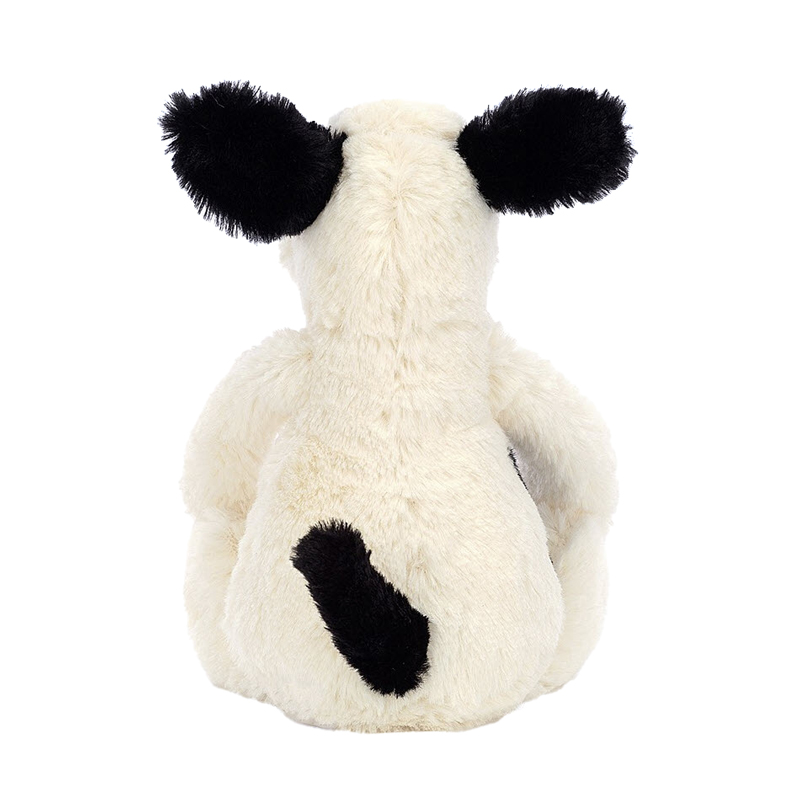 Jellycat Black and White Bashful Puppy, Small