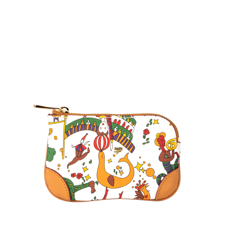 Piero Guidi Small Magic Circus Cosmetic Case, White