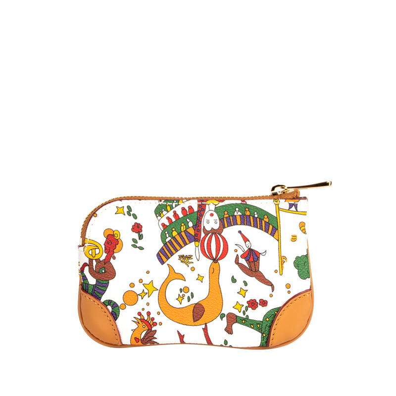 Piero Guidi Small Magic Circus Cosmetic Case, White