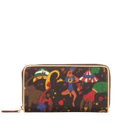 Piero Guidi Portafoglio Donna Zip Around Wallet Black L02444038 A7 Borsheims