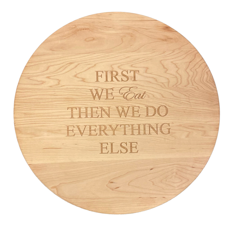 Maple Leaf Lazy Susan, 16