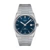 Tissot PRX Powermatic 80 40mm Men's Watch, Navy Blue Pattern Dial