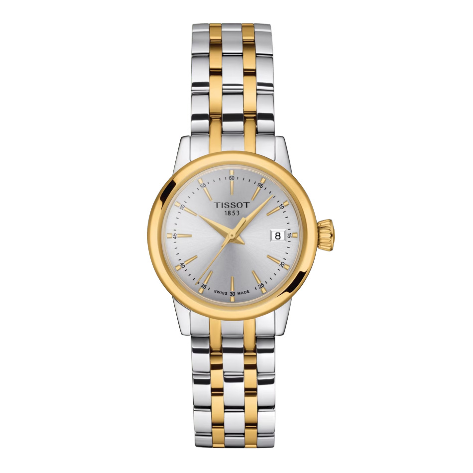 Tissot Classic Dream 28mm Women's Watch, Silver Dial