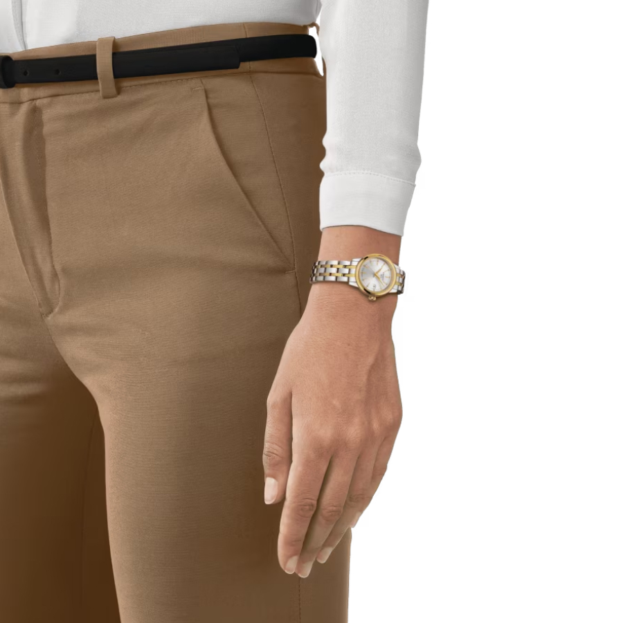 Tissot Classic Dream 28mm Women's Watch, Silver Dial