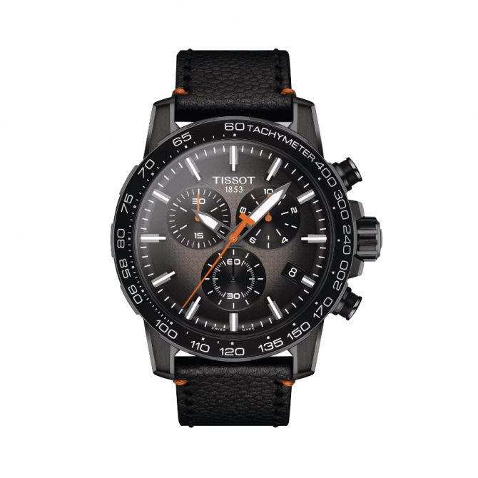 Tissot quickster chronograph clearance black dial men's watch