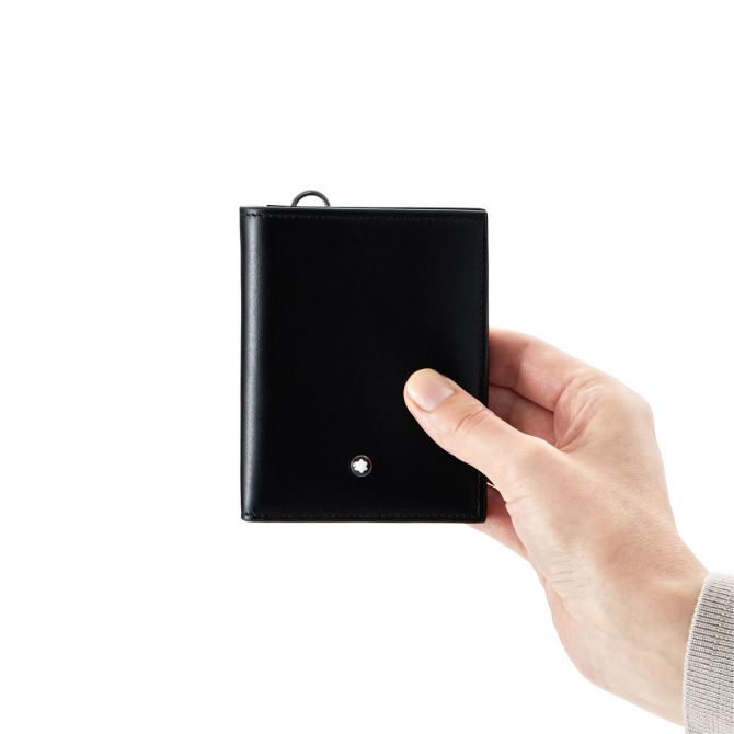 Montblanc Meisterstuck Compact Wallet, 6CC | 129677 | Borsheims