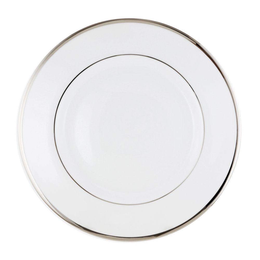 Pickard Signature White Platinum Dinner Plate