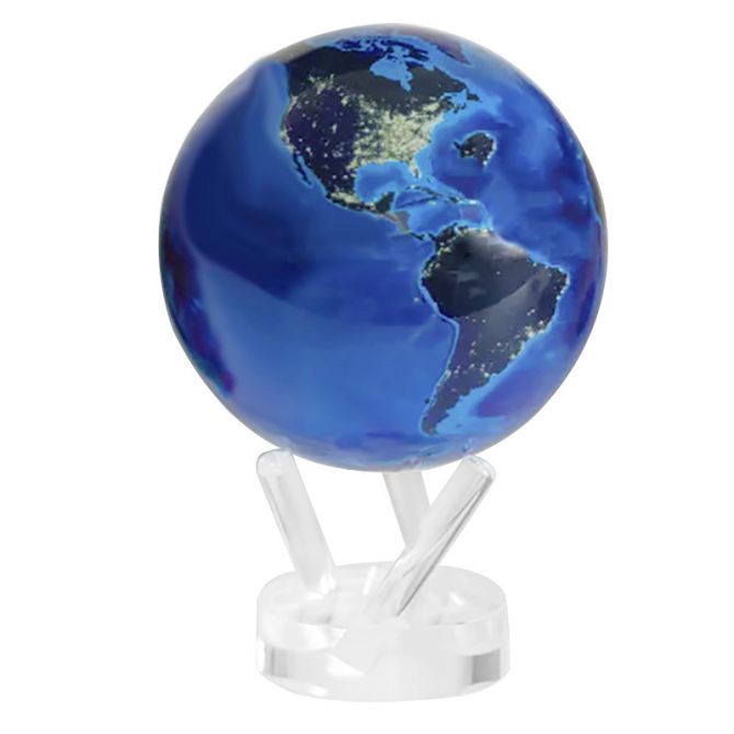 Mova Earth At Night Globe, 4.5"