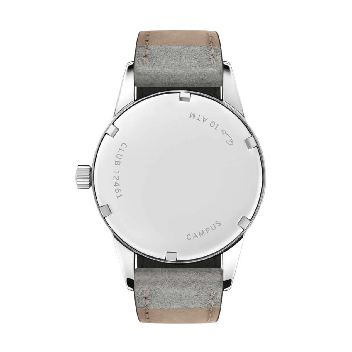 Nomos Glashuette Club Campus 36mm Watch, Cream Coral Dial