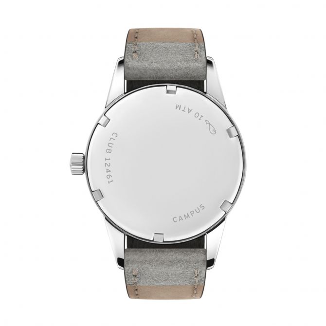 Nomos Glashuette Club Campus 36mm Watch, Cream Coral Dial | 714
