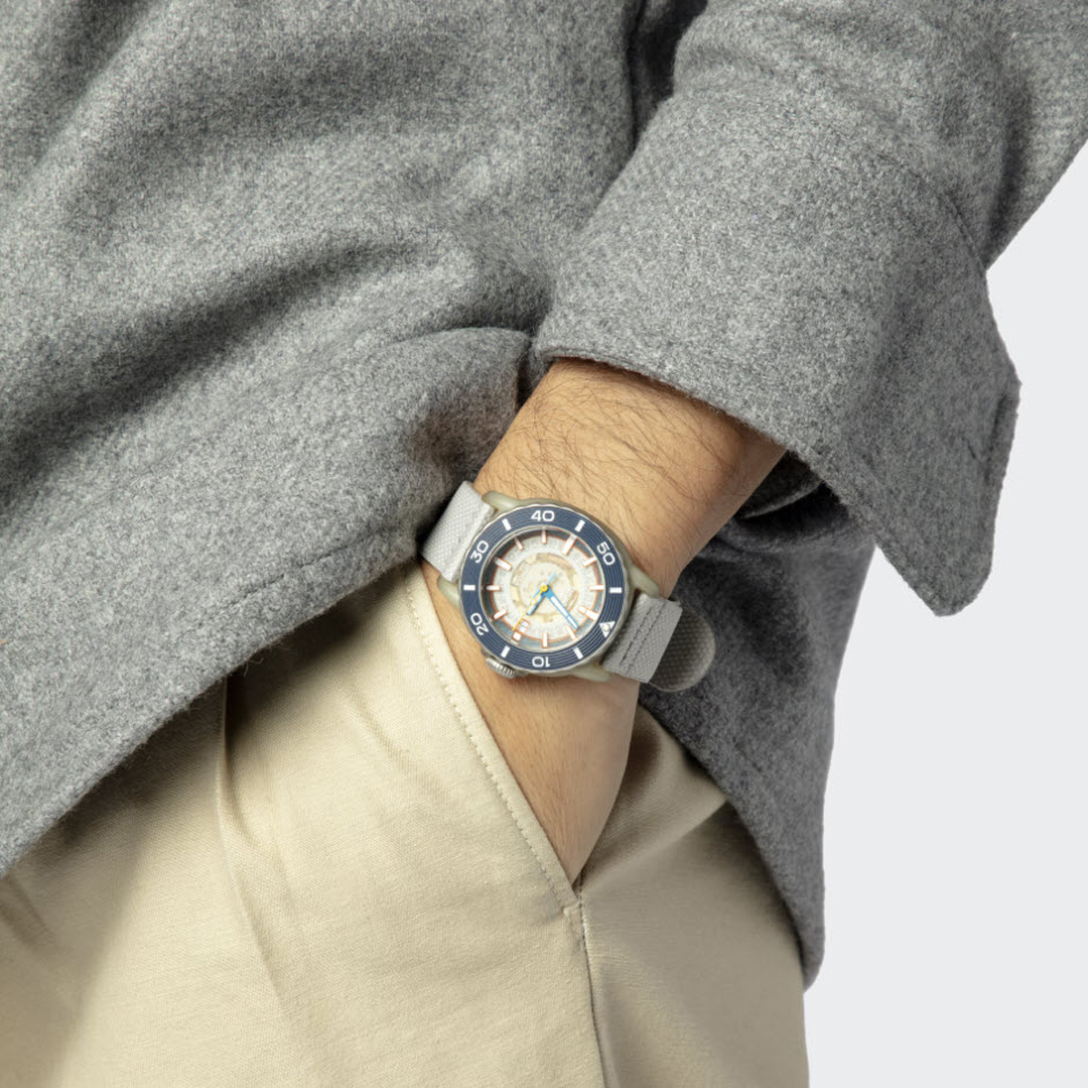 Shinola Sea Creatures 40mm Watch, Brown Dial