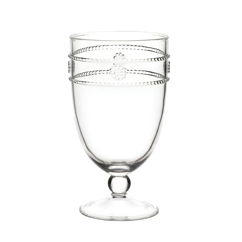 Juliska Isabella Acrylic Clear Goblet