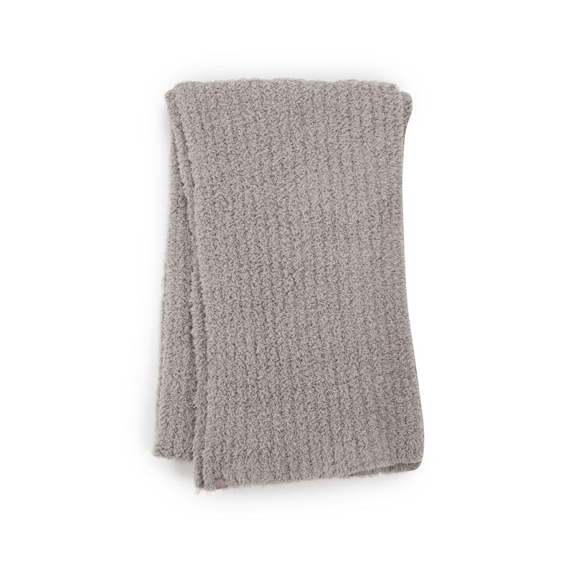 Barefoot Dreams The CozyChic Ribbed Scarf, Dove Grey