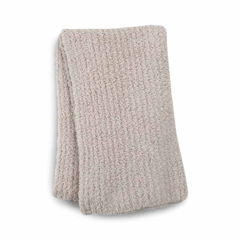 Barefoot Dreams CozyChic Ribbed Scarf, Stone
