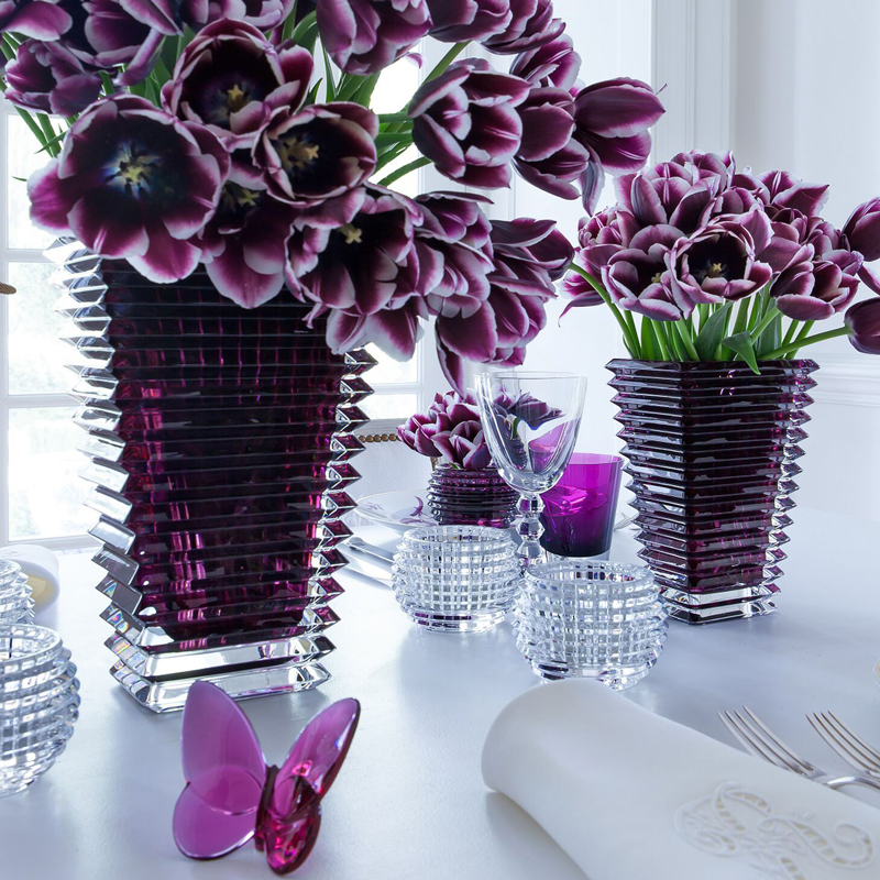 Baccarat Papillon Lucky Butterfly, Peony Pink