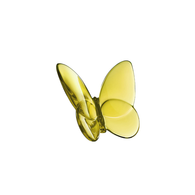 Baccarat Papillon Lucky Butterfly, Amber