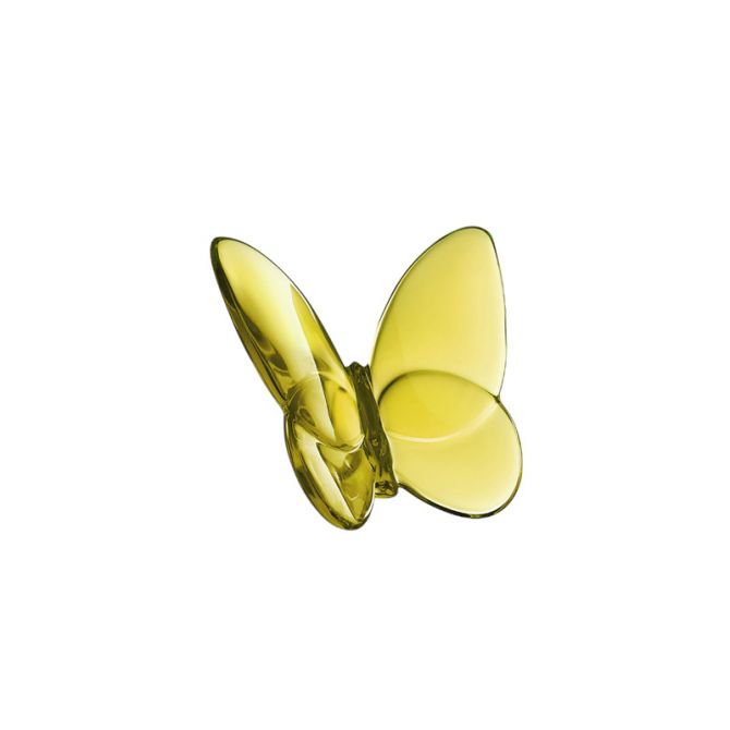 Baccarat Papillon Lucky Butterfly, Amber