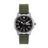 Citizen Garrison Eco-Drive 37mm Men's Watch, Black Dial with Green