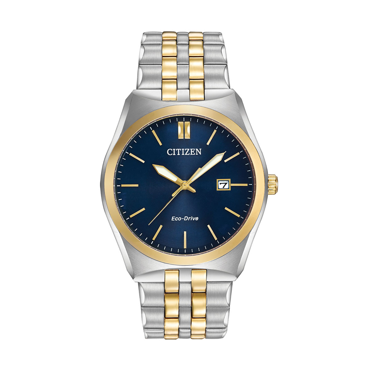 Citizen Corso Two-Tone 40mm Men's Watch, Blue Dial