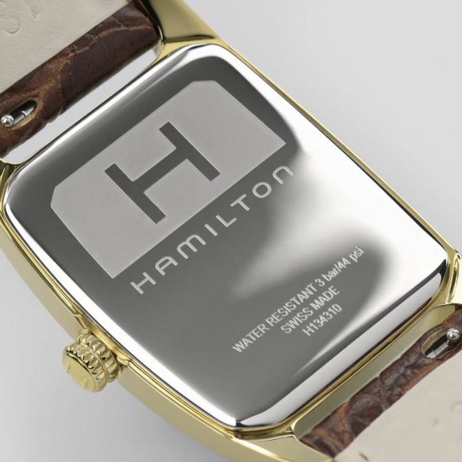 HAMILTON BOULTON 　ハミルトン　ボルトン Hamilton American Classic Boulton Quartz 27mm x 31.6mm Men's Watch