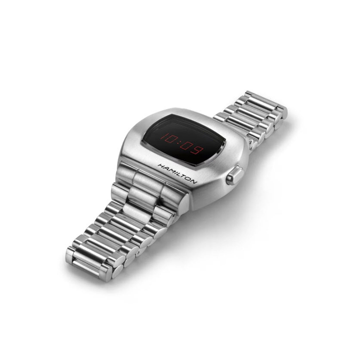Hamilton American Classic PSR Digital Quartz 40mm Men's Watch, Stainless Steel Bracelet