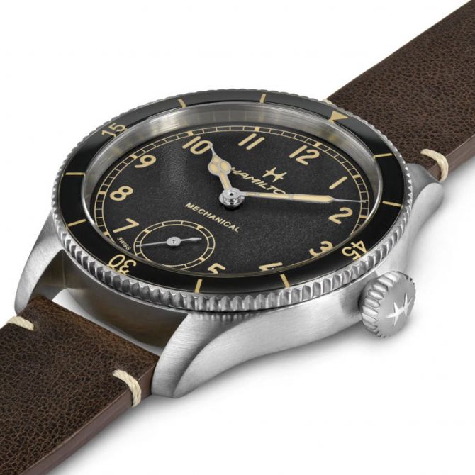 超希少品　真のビンテージ　Hamilton Khaki ブラック 超希少品 真のビンテージ Hamilton Khaki ブラック