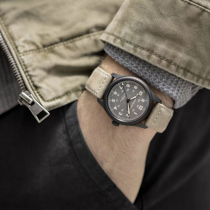 【ベルト】 ハミルトン KHAKI FIELD AUTO 38 純正 国内正規品ハミルトン カーキ・フィールド・メカ 38ミリ