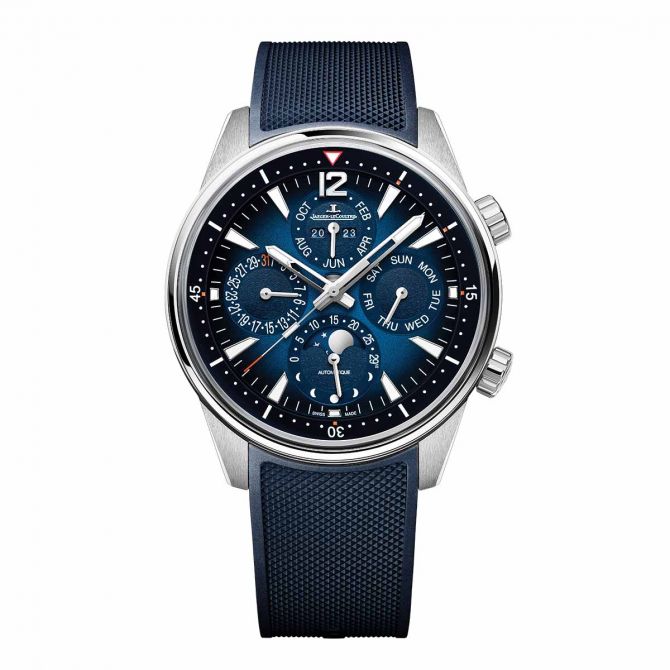 Polaris Mariner Date Jlc Polaris Date Blue Pre-Owned Jaeger