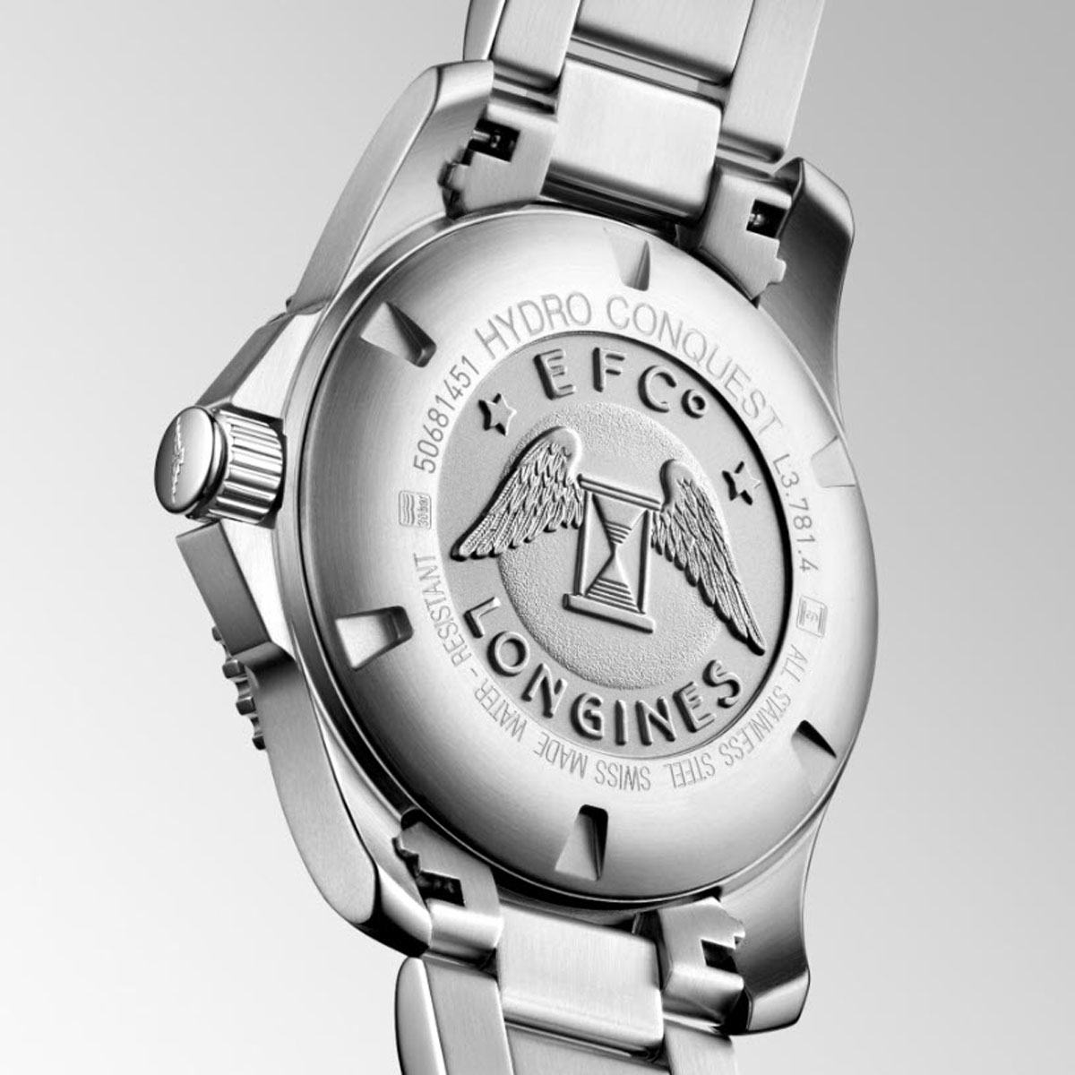 Longines Hydroconquest 41mm Men's Watch, Black and Green Dial