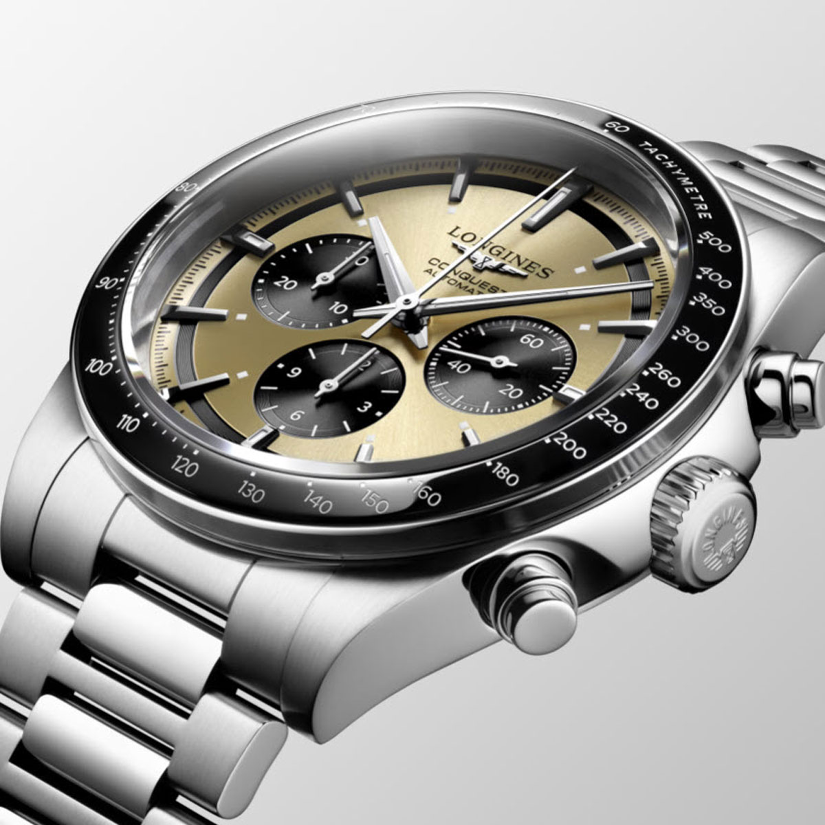 Longines Conquest 42mm Men's Watch, Sunray Brown