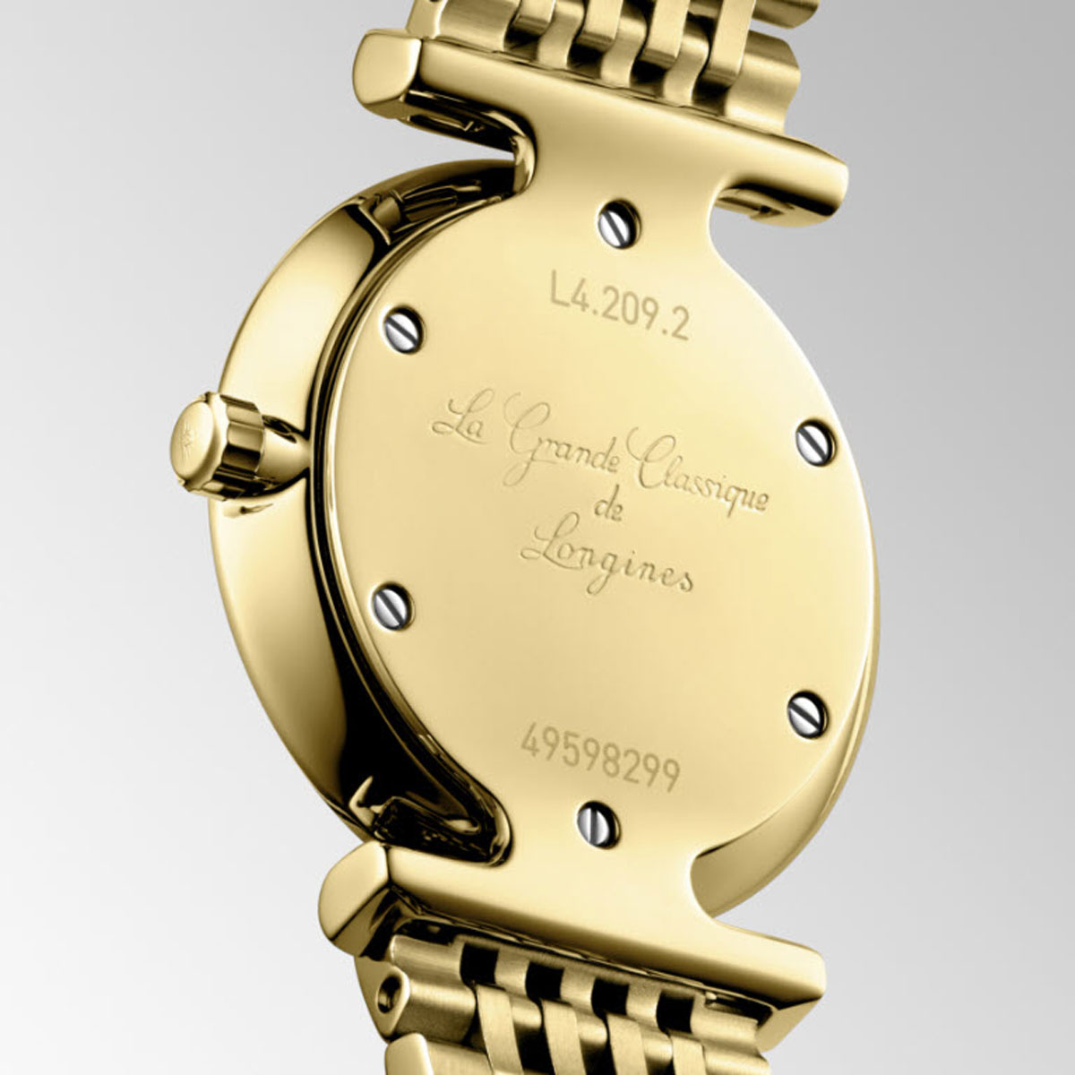 Longines La Grande Classique 24mm Women's Watch, Golden Dial