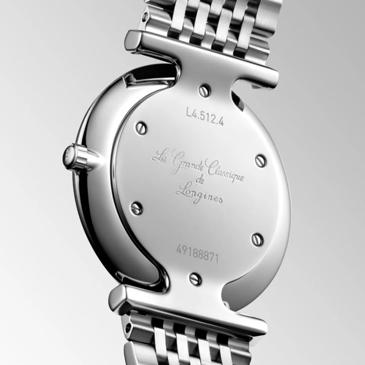 Longines La Grande Classique 29mm Women's Watch, Grey and Diamond Dial