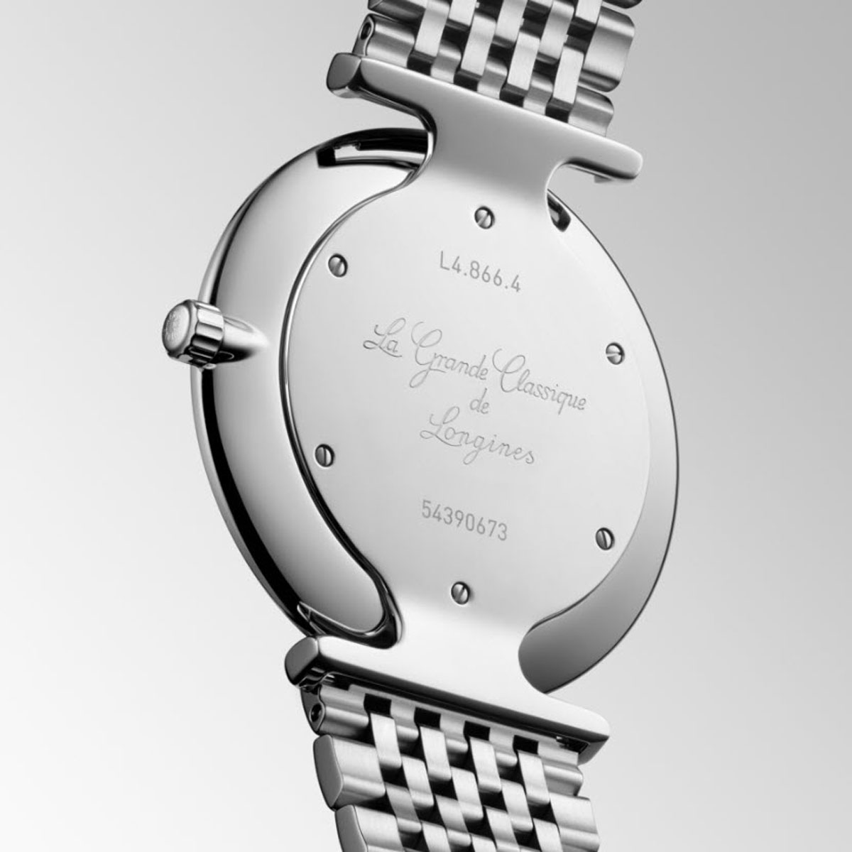 Longines La Grande Classique 38mm Men's Watch, Black Lacquered Polished and Diamond Dial