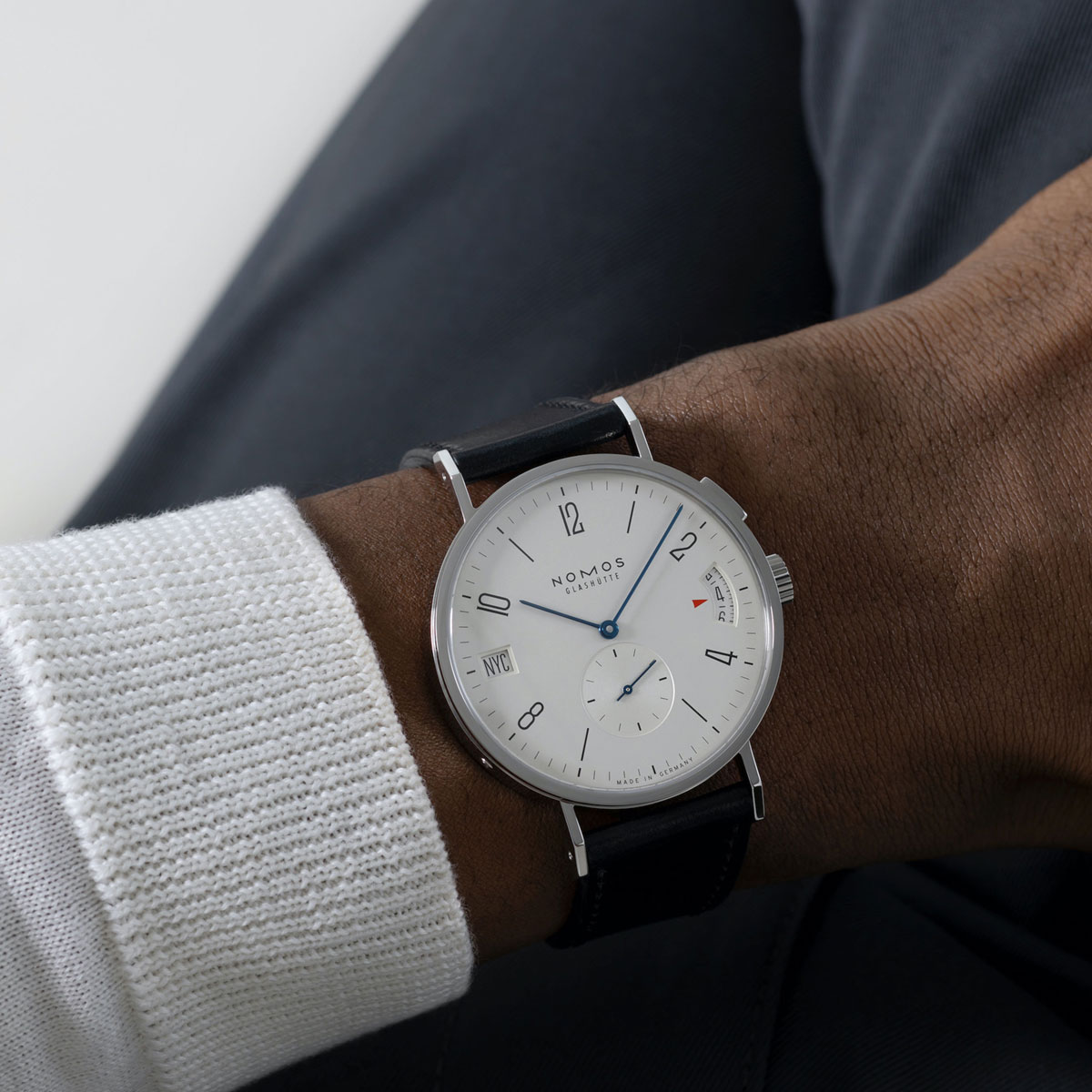 Nomos Glashutte Tangomat GMT Watch