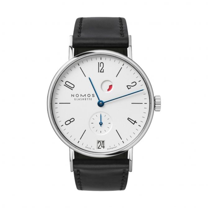 Nomos Glashutte Tangente Date Power Reserve Watch