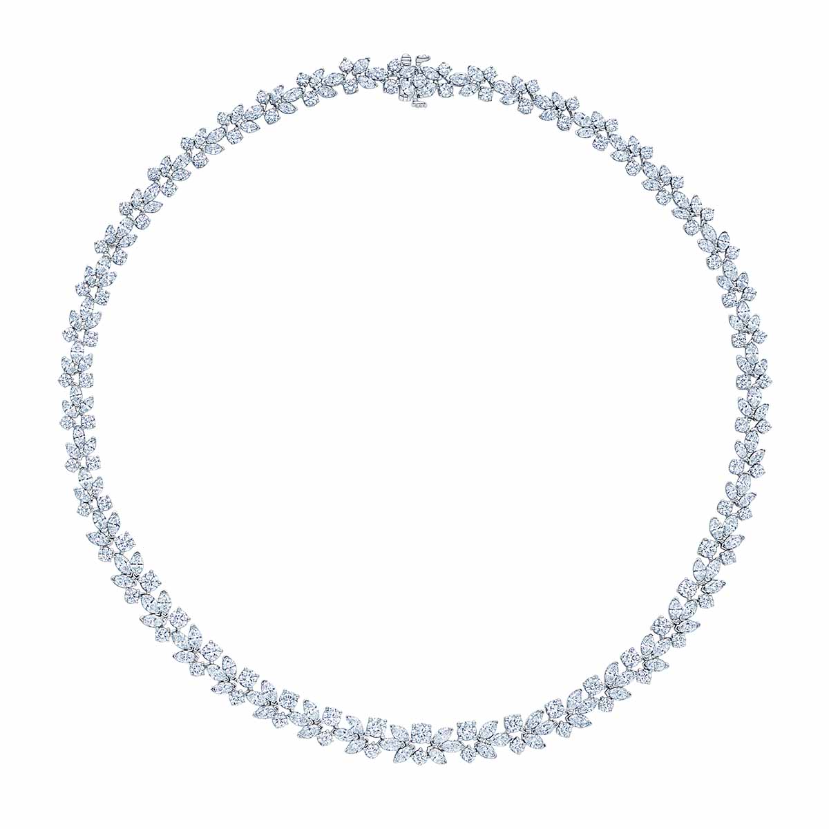 Kwiat American Beauty Diamond Necklace in Platinum