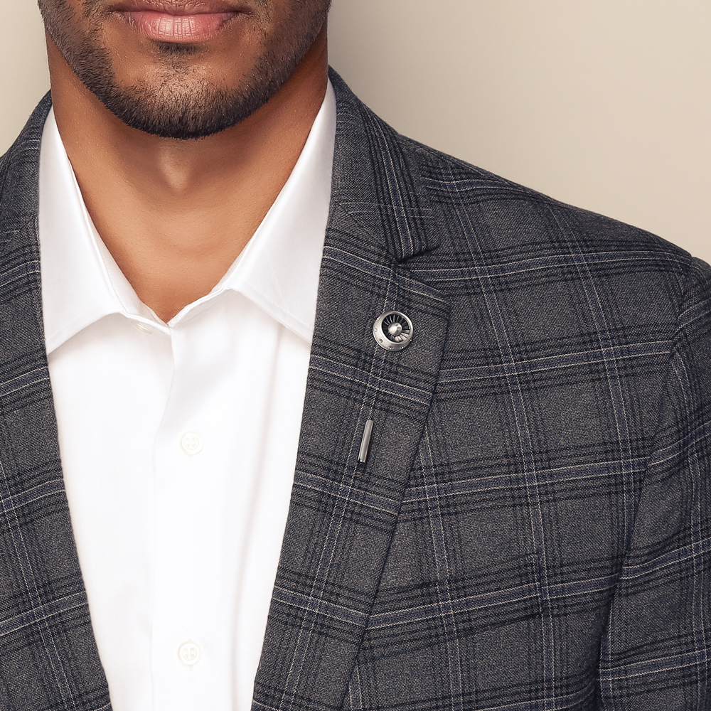 Deakin & Francis Aluminum Jet Turbine Engine Lapel Pin