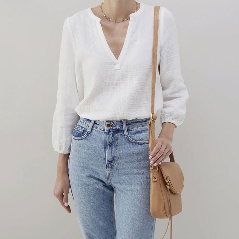 HOBO Fern Messenger Crossbody, Sandstorm
