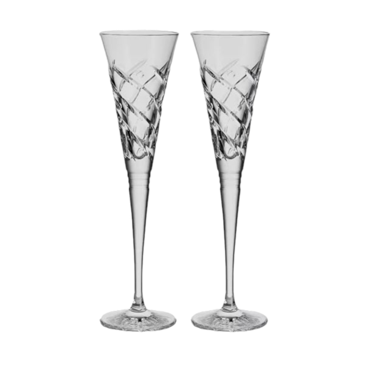 Waterford Winter Wonders Mistletoe Flutes, Set of 2