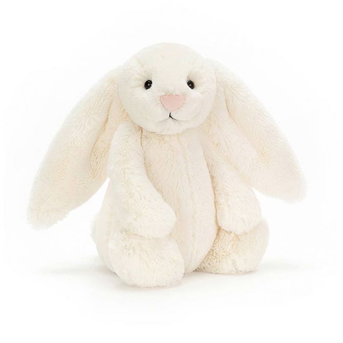 Jellycat Bashful Cream Bunny, Medium